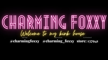 Charming Foxxy