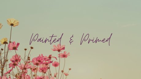 Painted And Primed Toes