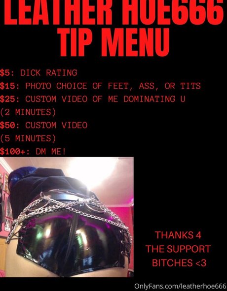 Leatherhoe666